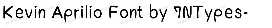Kevin Aprilio Font by 7NTypes字体转换